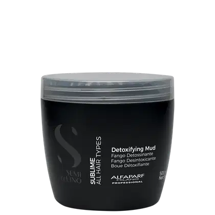 Imagem do produto Alfaparf Semi Di Lino Sublime Detoxifying Mud - Tratamento Capilar 500ml