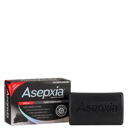 Imagem do produto Asepxia Detox - Sabonete em Barra Facial 80g