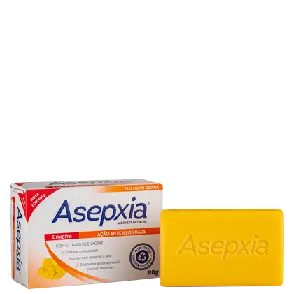 Imagem do produto Asepxia Enxofre Antioleosidade - Sabonete em Barra Facial 80g