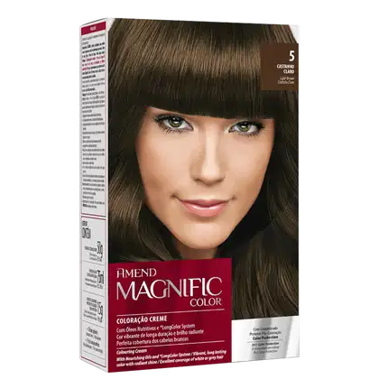 Imagem do produto Amend Magnific Color 5 Castanho Claro - Coloração 200g
