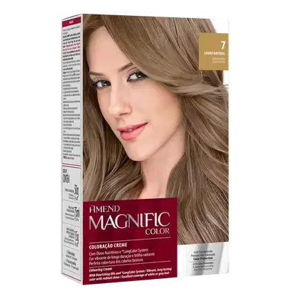 Imagem do produto Amend Magnific Color 7 Louro Natural - Coloração 200g