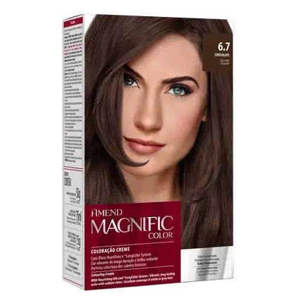 Imagem do produto Amend Magnific Color 6.7 Chocolate - Coloração 200g