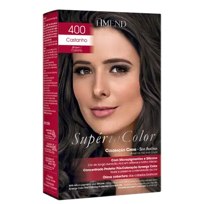 Imagem do produto Amend Supéria Color 400 Castanho - Tonalizante