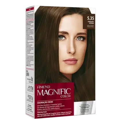 Imagem do produto Amend Magnific Color 5.35 Chocolate Intenso - Coloração 200g