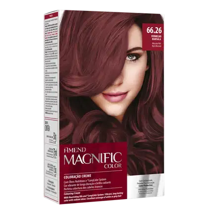Imagem do produto Amend Magnific Color 66.26 Vermelho Marsala - Coloração 200g 
