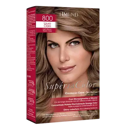 Imagem do produto Amend Supéria Color 800 Louro Claro - Tonalizante