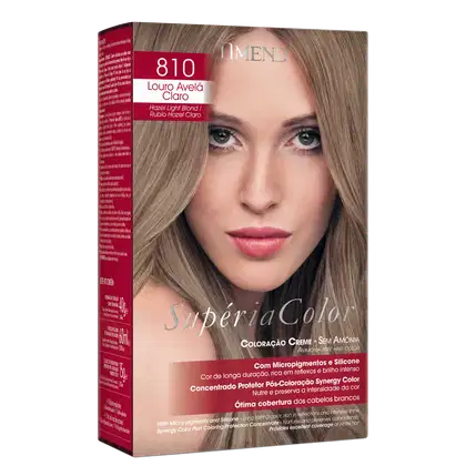 Imagem do produto Amend Supéria Color 810 Louro Avelã Claro - Tonalizante