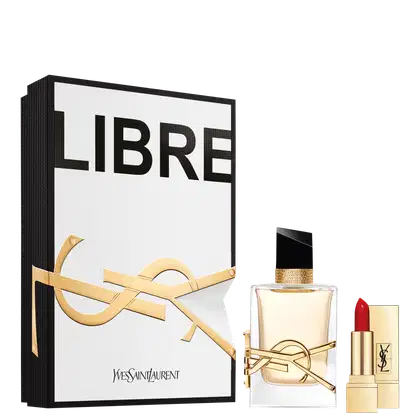 Imagem do produto Conjunto Libre Yves Saint Laurent Feminino - Eau de Parfum 50ml + Batom Mini Rouge Pur Couture 01
