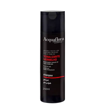 Imagem do produto Acquaflora Vermelho - Shampoo Tonalizante 300ml