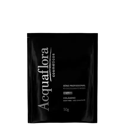 Imagem do produto Acquaflora Série Profissional Pó Azul - Pó Descolorante 50g