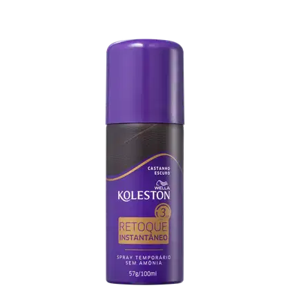 Imagem do produto Koleston Retoque Instantâneo Castanho Escuro - Corretivo de Raiz 100ml