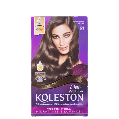 Imagem do produto Koleston 61 Louro Cinza Escuro - Coloração Permanente