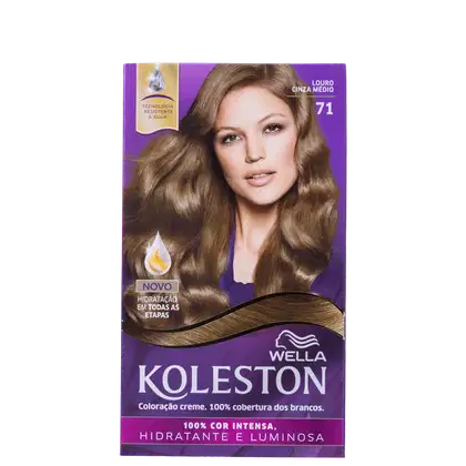 Imagem do produto Koleston 71 Louro Cinza Médio - Coloração Permanente