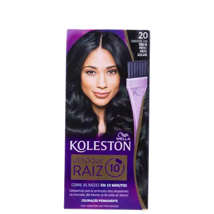 Imagem do produto Koleston Retoque Raiz 20 Preto Azulado - Coloração