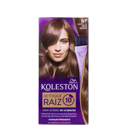 Imagem do produto Koleston Retoque Raiz 67 Chocolate - Coloração 