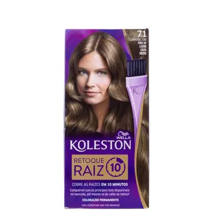 Imagem do produto Koleston Retoque Raiz 71 Cinza Médio - Coloração 