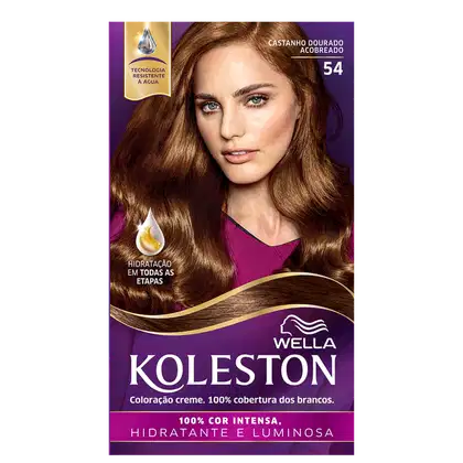 Imagem do produto Koleston 54 Castanho Dourado Acobreado - Coloração Permanente