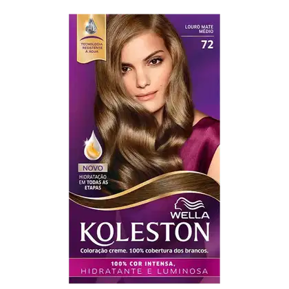 Imagem do produto Koleston 72 Louro Mate Médio - Coloração Permanente