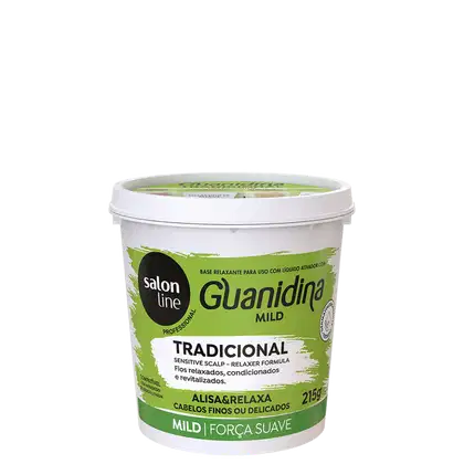 Imagem do produto Salon Line Guanidina Tradicional Mild - Base Relaxante 215g