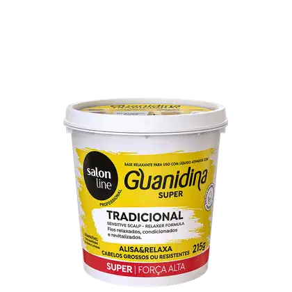 Imagem do produto Salon Line Guanidina Tradicional Super - Base Relaxante 215g