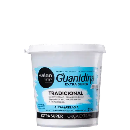 Imagem do produto Salon Line Guanidina Tradicional Extra Super - Base Relaxante 215g
