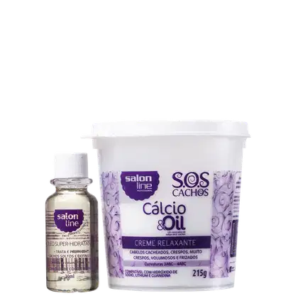 Imagem do produto Kit Salon Line S.O.S Cachos Cálcio&Oil (2 Produtos)