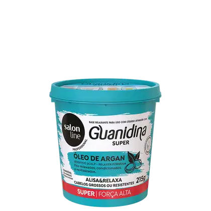 Imagem do produto Salon Line Guanidina Óleo de Argan Super - Base Relaxante 215g