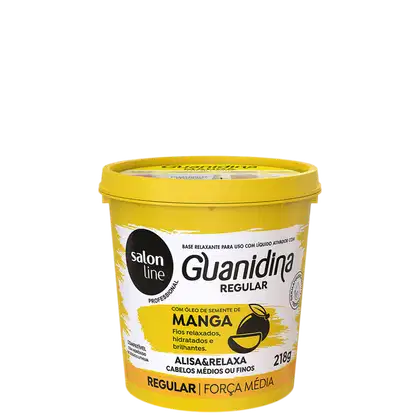 Imagem do produto Salon Line Guanidina Óleo Semente de Manga Regular - Relaxante 218g
