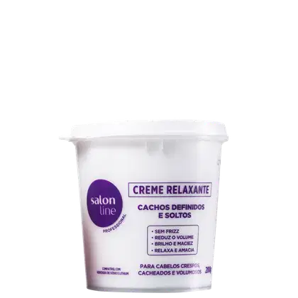 Imagem do produto Salon Line Óleo de Coco e Óleo de Avelã - Creme Relaxante 200g