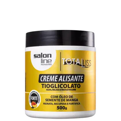 Imagem do produto Salon Line Tioglicolato Óleo Semente de Manga Forte - Creme Alisante 500g