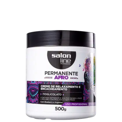 Imagem do produto Salon Line Permanente Afro - Creme Relaxante 500g