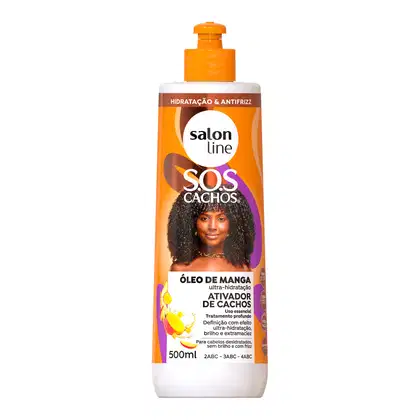 Imagem do produto Salon Line S.O.S Cachos Óleo de Manga - Ativador de Cachos 500ml