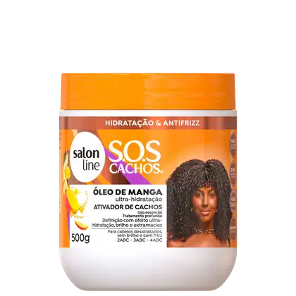 Imagem do produto Salon Line S.O.S Cachos Óleo de Manga - Ativador de Cachos 500g