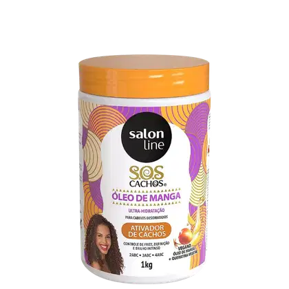 Imagem do produto Salon Line S.O.S Cachos Óleo de Manga - Ativador de Cachos 1000g