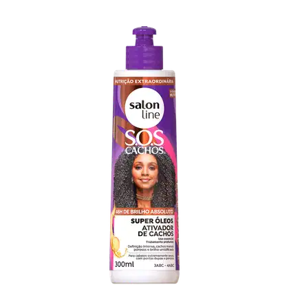 Imagem do produto Salon Line S.O.S Cachos Super Óleos - Ativador de Cachos 300ml
