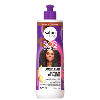 Imagem do produto Salon Line S.O.S Cachos Super Óleos - Ativador de Cachos 500ml