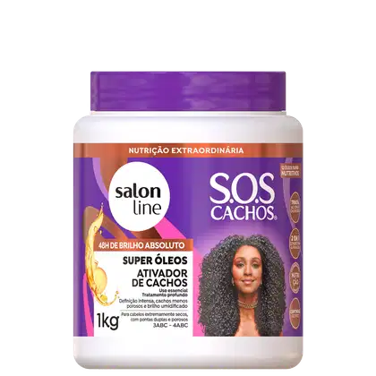 Imagem do produto Salon Line S.O.S Cachos Super Óleos - Ativador de Cachos 1000g