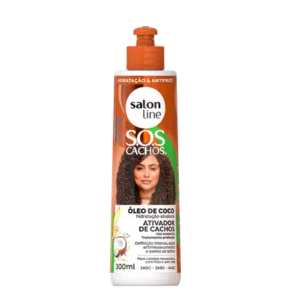 Imagem do produto Salon Line S.O.S Cachos Coco - Ativador de Cachos 300ml