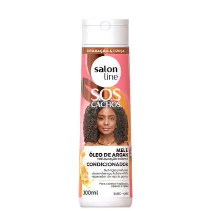 Imagem do produto Salon Line S.O.S Cachos Mel Cachos Intensos - Condicionador 300ml