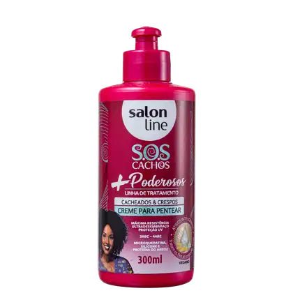 Imagem do produto Salon Line S.O.S Cachos + Poderosos Cacheados & Crespos - Creme de Pentear 300ml
