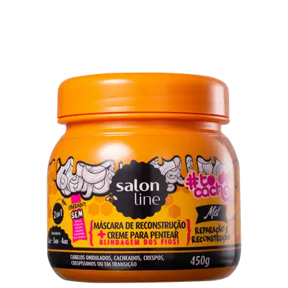 Imagem do produto Salon Line #Todecacho Mel 2em1 - Máscara Multifuncional 450g