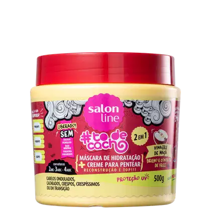 Imagem do produto Salon Line #Todecacho Vinagre de Maçã 2em1 - Máscara Multifuncional 500g