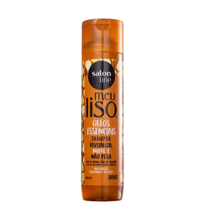 Imagem do produto Salon Line Meu Liso Óleos Essenciais - Shampoo 300ml