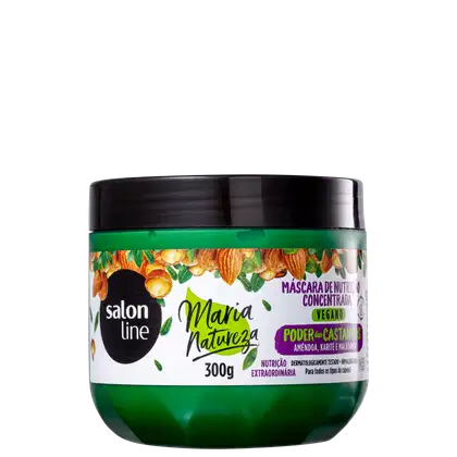 Imagem do produto Salon Line Maria Natureza Poder das Castanhas - Máscara Capilar 300g