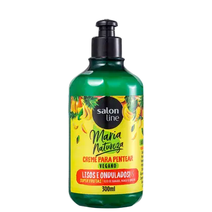 Imagem do produto Salon Line Maria Natureza Super Frutas Lisos e Ondulados - Creme de Pentear 300ml