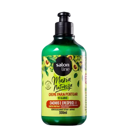 Imagem do produto Salon Line Maria Natureza Super Frutas Cachos e Crespos - Creme de Pentear 300ml