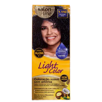 Imagem do produto Kit Salon Line Light Color 1.110 Safira - Tonalizante
