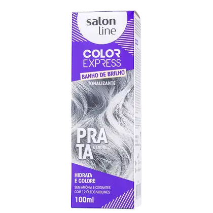 Imagem do produto Kit Salon Line Color Express Prata Cendré - Tonalizante