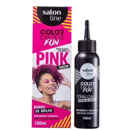 Imagem do produto Kit Salon Line Color Express Fun Pink Show - Tonalizante
