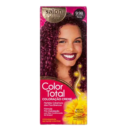 Imagem do produto Kit Salon Line Color Total 9.98 Marsala - Coloração Permanente
